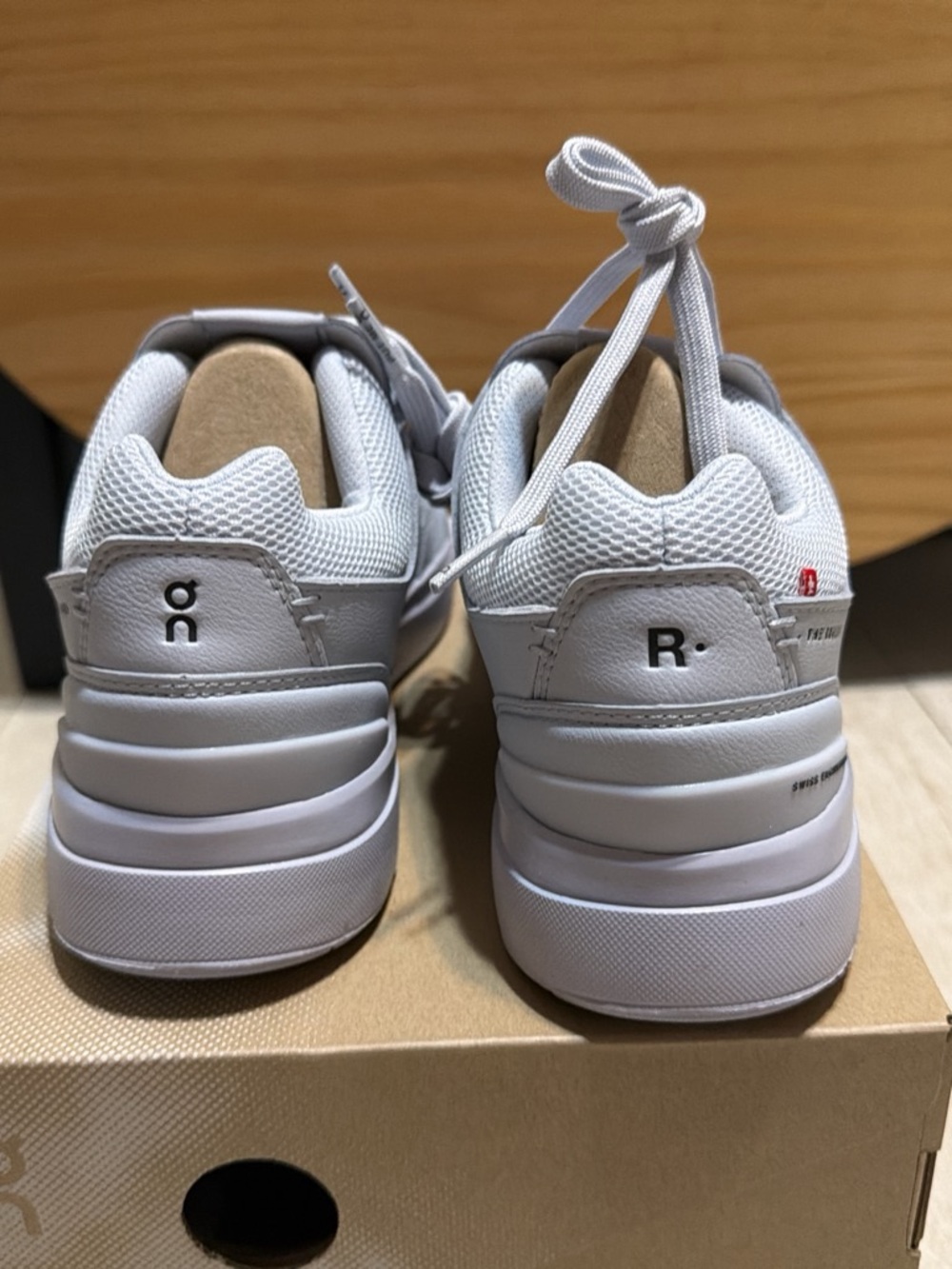 Heather On Cloud The ROGER Clubhouse Sneakers - Picture 4 of 6